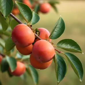 Хурма Никитская бордовая
