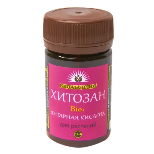 Хитозан Bio+ Янтарная кислота, натуральный стимулятор 50 мл