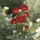 Роза спрей малошипная Шоколад Баблз № 3