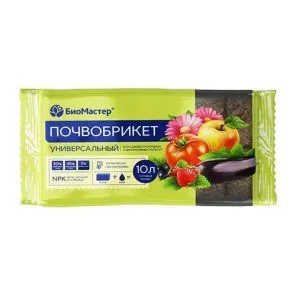 БиоМастер Почвобрикет Универсальный 10 л