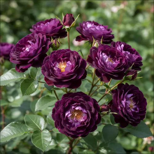 Роза спрей с пряным ароматом Даймонд Айс