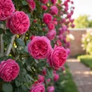 Роза плетистая Цикламен Пьер де Ронсар № 1