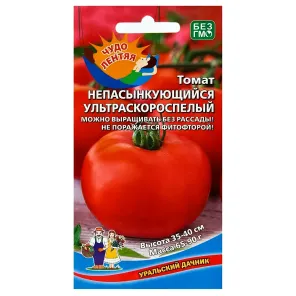 Томат Непасынкующийся ультраскороспелый Уральский дачник