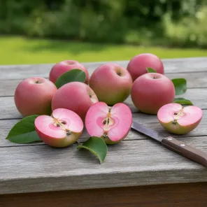 Яблоня со вкусом клубничного лимонада Хидден Роуз