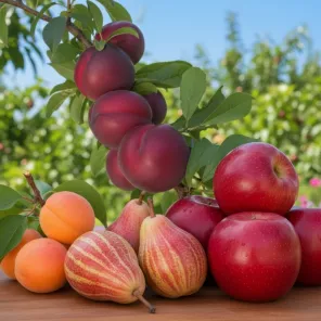 Сверхвыгода! Комплект неприхотливых растений "Урожайный сад с нуля" из 4 сортов