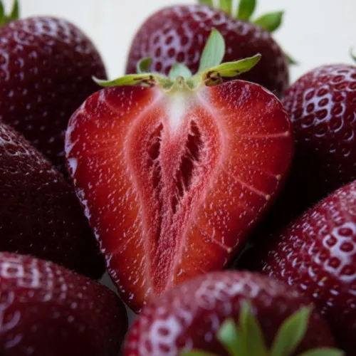 Земляника крупноплодная темная Бейхан, 5 саж.