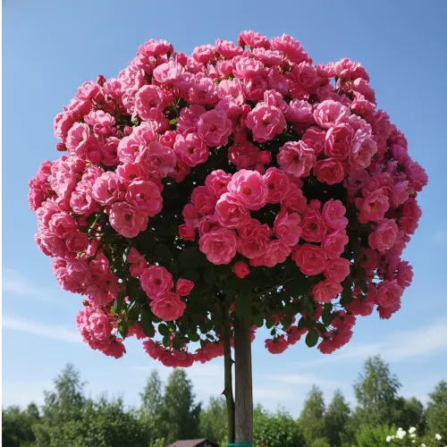 Роза штамбовая Ангела