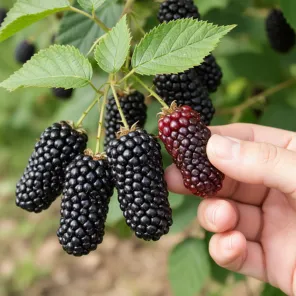 Ежевика Блэк Даймонд