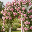 Роза плетистая многоцветковая Бийе Ду № 1