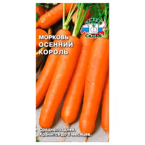 Морковь Осенний король Седек