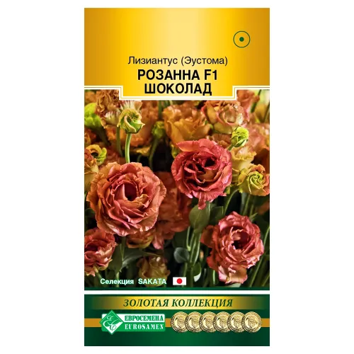 Лизиантус (Эустома) Розанна Шоколад F1 Евросемена
