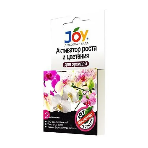 JOY Активатор роста и цветения Для орхидей 2 таб № 1